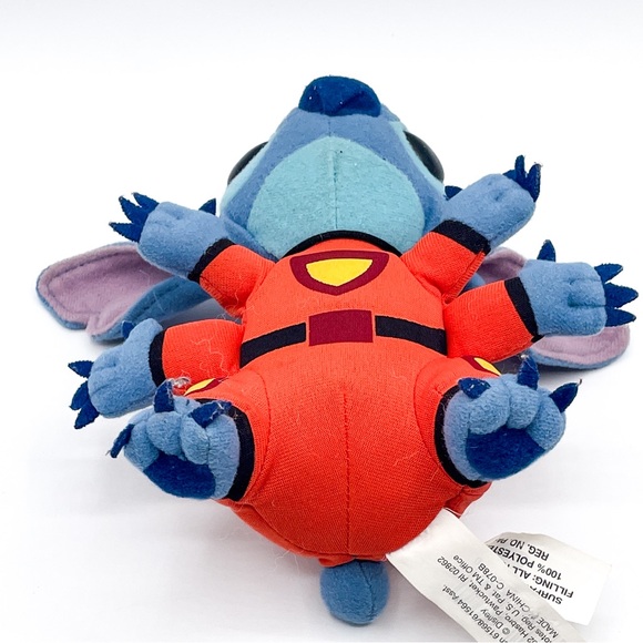 Hasbro Lilo Stitch Alien Form Plush Vintage 2002 4 Arms Standing Disney RARE 6in - Picture 5 of 11